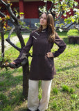 Brown & Beige Feminine Tai Chi Suit - Wudang Store