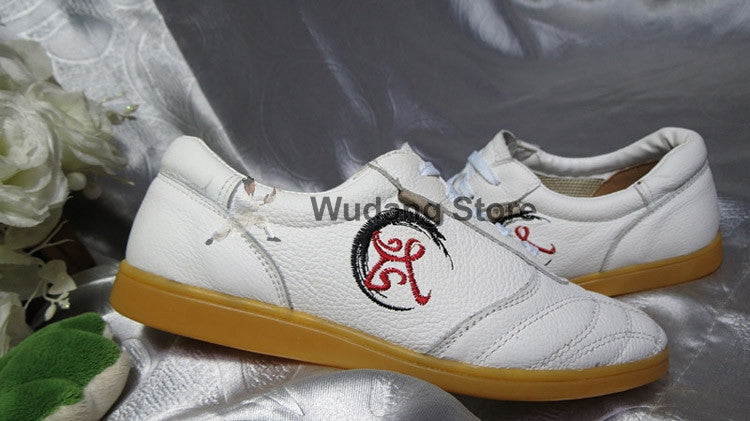 Real Soft Leather Kung Fu Tai Chi Shoes 3 Colors - Wudang Store