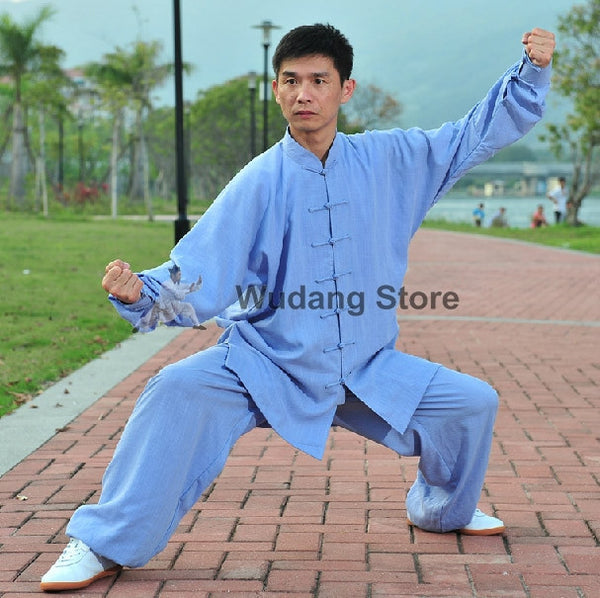 Light Blue Tai Chi Uniform - Wudang Store