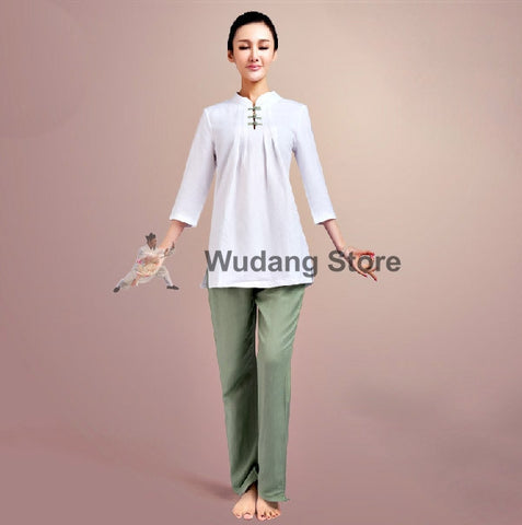 Casual Yoga Meditation Tai Chi Suit for Women - Wudang Store