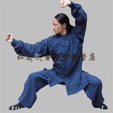 Navy Blue Tai Chi Uniform - Wudang Store