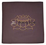 Square Lotus Seat Cushion in 2 Sizes and Colors - Wudang Store