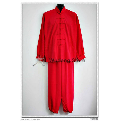 Red Tai Chi Uniform - Wudang Store
