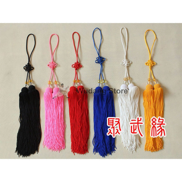 Ice Silk Tai Chi Sword Tassel 5 Colors - Wudang Store