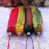 Hand-Woven Grass Hair Sword Tassel - Wudang Store