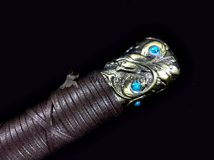 Tiger Qin Jian Pattern Steel/ High Manganese Steel - Wudang Store