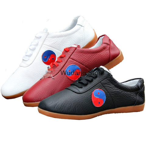 Real Leather Tai Chi Shoes - Wudang Store