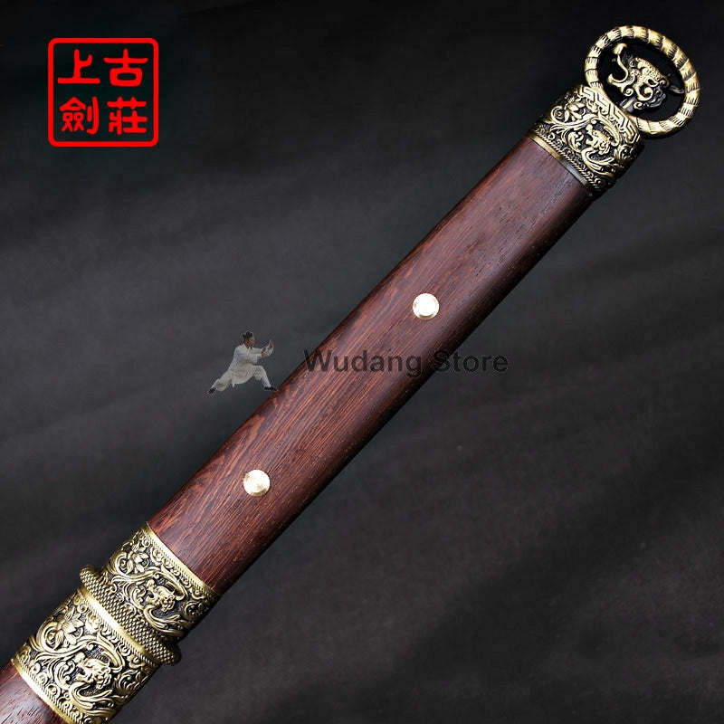 High-Grade Manganese Steel Tang Tai Chi Jian - Wudang Store