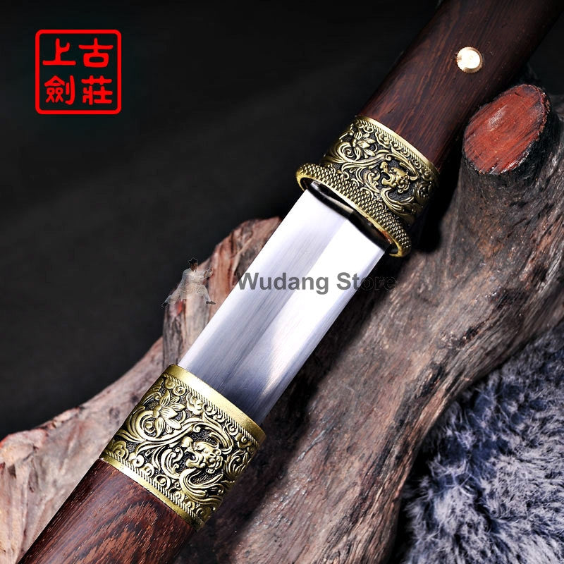 High-Grade Manganese Steel Tang Tai Chi Jian - Wudang Store