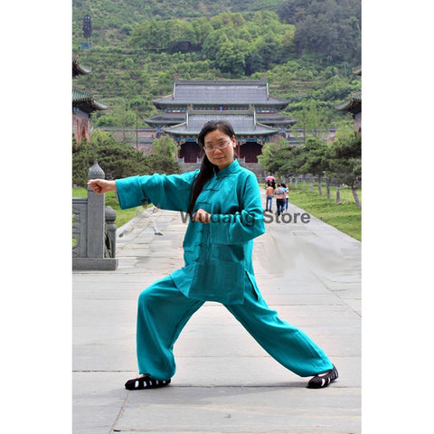 Turquise Tai Chi Uniform - Wudang Store