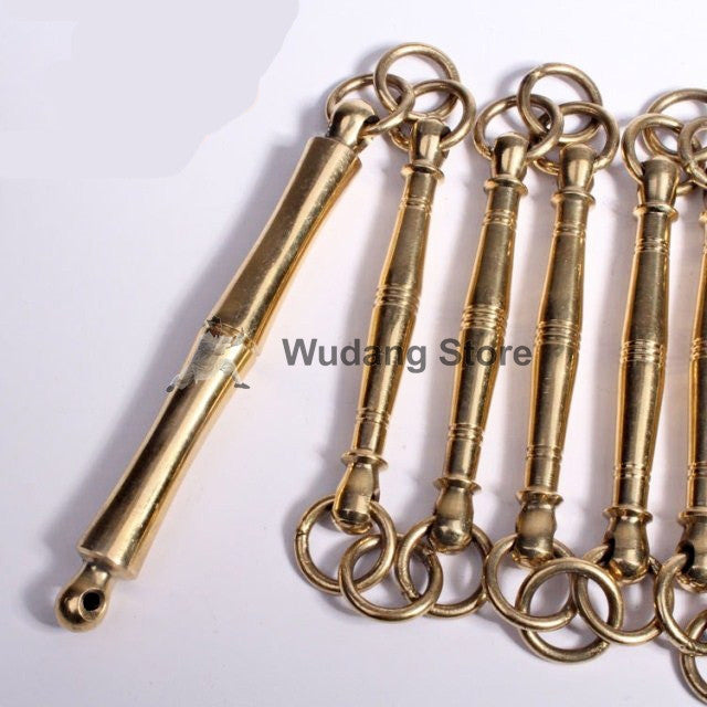 Traditional Brass 9 Jiu Jie Bian - Wudang Store