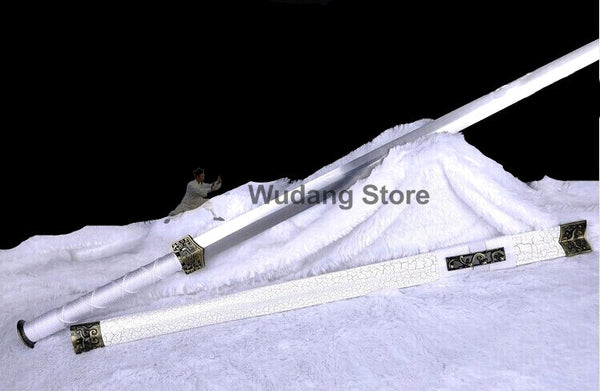 Chinese Traditional White Han Tai Chi Jian - Wudang Store