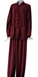 Maroon Tai Chi Uniform - Wudang Store