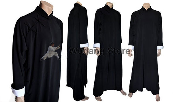 Ip Man Style Long Wing Chun Coat for Men - Wudang Store